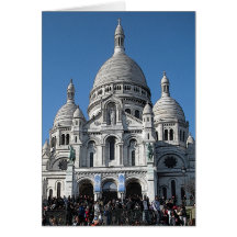 Sacré-Coeur, Montmartre, Paris, Frankrike