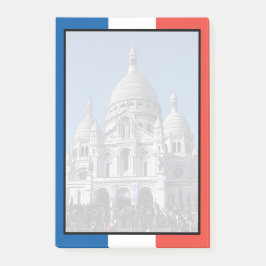 Sacré-Coeur, Montmartre, Paris, Frankrike Post-it Block