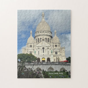Sacre Coeur, Montmartre, Paris, Frankrike Pussel