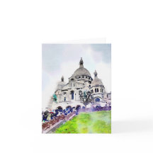 Sacre Coeur Note-kort