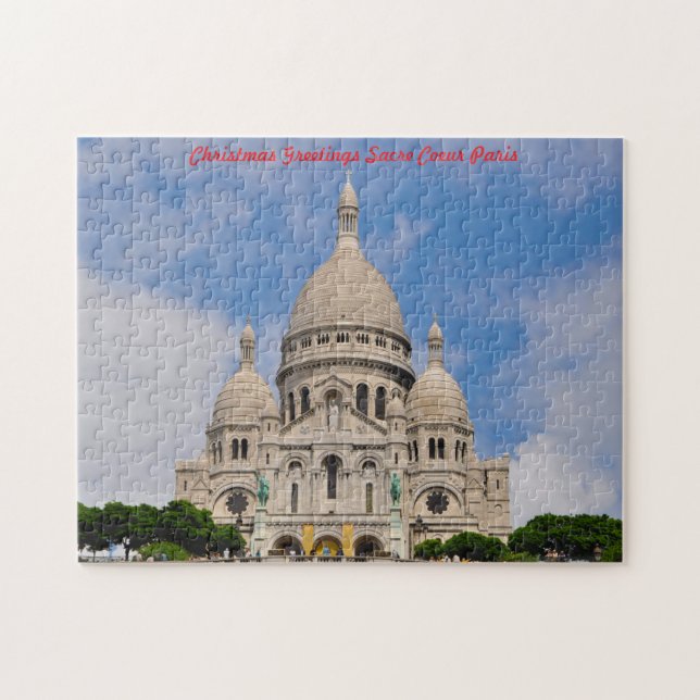 Sacre Coeur Paris. Pussel (Horisontell)
