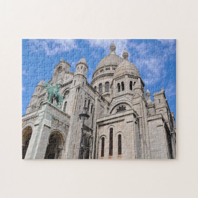 Sacre Coeur Paris. Pussel (Horisontell)