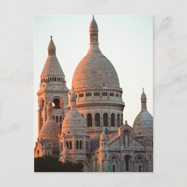 Sacré Coeur, Paris Vykort (Framsida)
