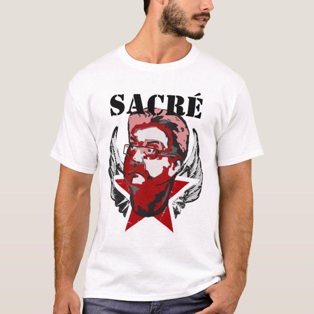 sacré mélenchon t shirt (Framsida)