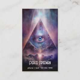 Sacred Axis | Tredje ögon-design Visitkort