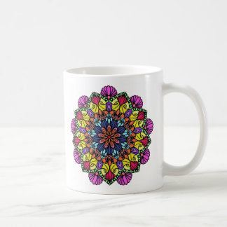 Sacred Bloom Mandala: Mandala Coffee Mug Kaffemugg