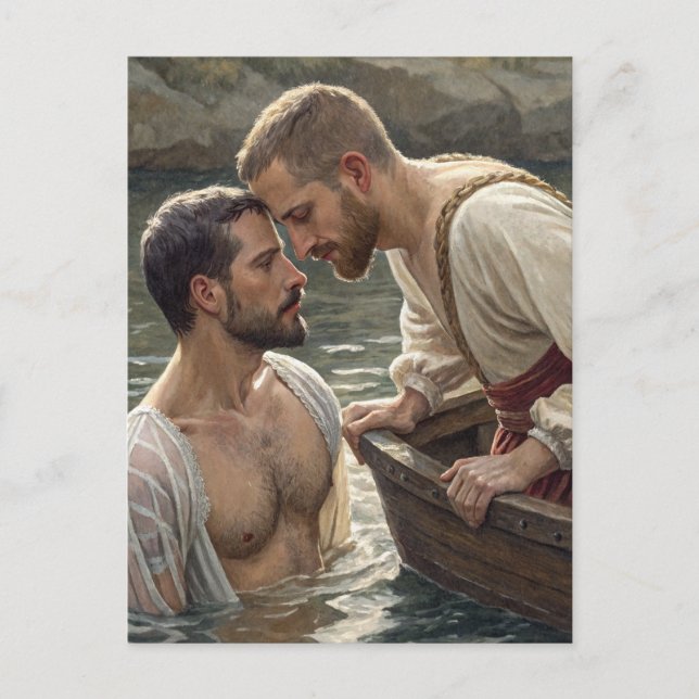 Sacred Connection: A Baptism of Love Vykort (Framsida)