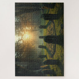 Sacred Druid Circle Jigsaw Puzzle Pussel