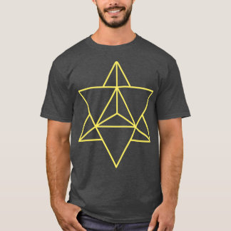 Sacred Geometry Merkaba Zen Yoga 1 T Shirt