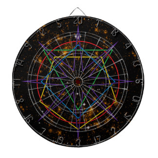 Sacred Geometry Sigil Darttavla