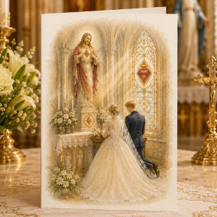 Sacred Heart katolska vigselkapell Elfenben Tack Kort