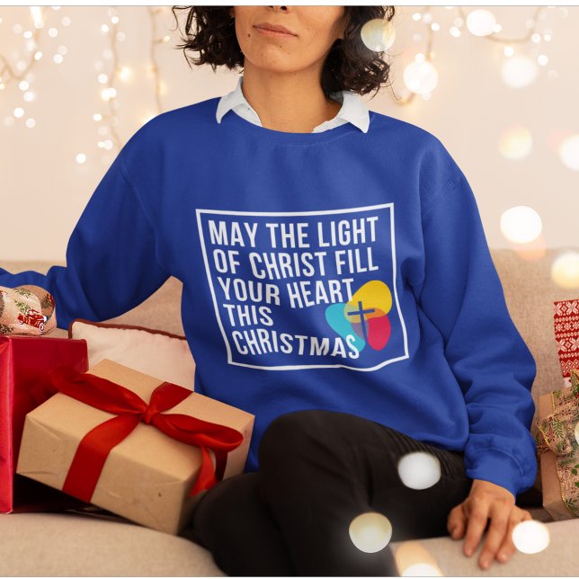 Sacred Heart of Christmas: Spirituality Sweatshirt T Shirt (Skapare uppladdad)