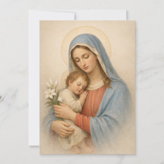 Sacred Heart of Jesus Cross Quote Floral Design (Framsida)