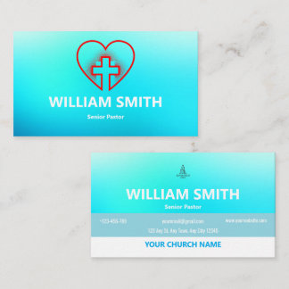 Sacred Heart Pastoral Business Card Visitkort