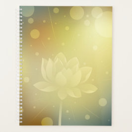 Sacred Lotus Hardcover Daily Planner