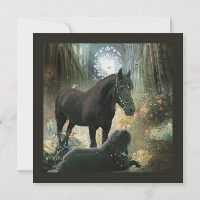 Sacred Retreat - Greeting Card Kort (Framsida)