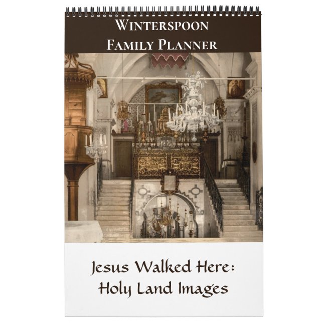 Sacred Sites in the Holy Land Calendar Kalender (Omslag)