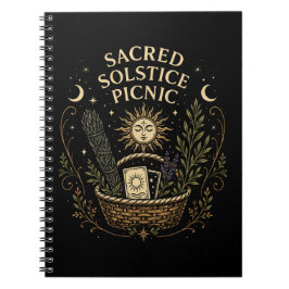 Sacred Solstice Picnic Litha Anteckningsbok