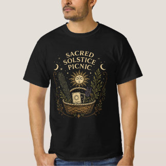 Sacred Solstice Picnic Litha T Shirt