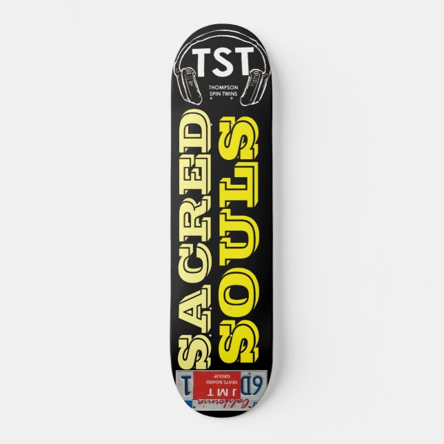 SACRED SOULS Skateboard (Framsida)