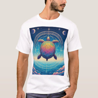 Sacred turtle slow and steady wins the race! t shirt