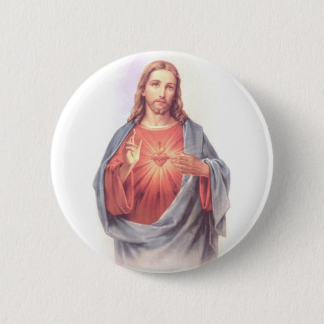 SacredHeartJesus Knapp (Framsida)