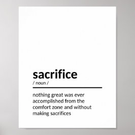 Sacrifice Satt Poster
