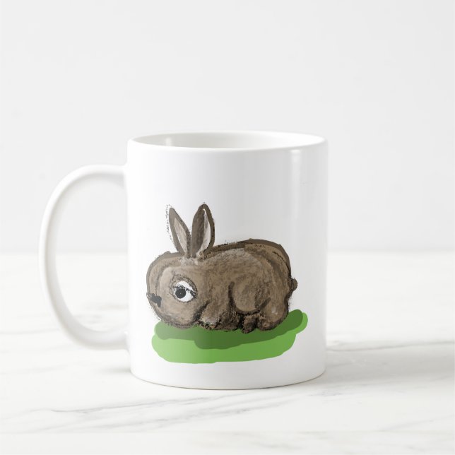 Sad Bunny Kaffemugg (Vänster)