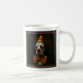 Sad Clown Dog Kaffemugg