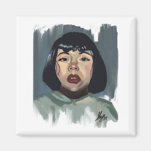 Sad eyes magnet (Framsidan)