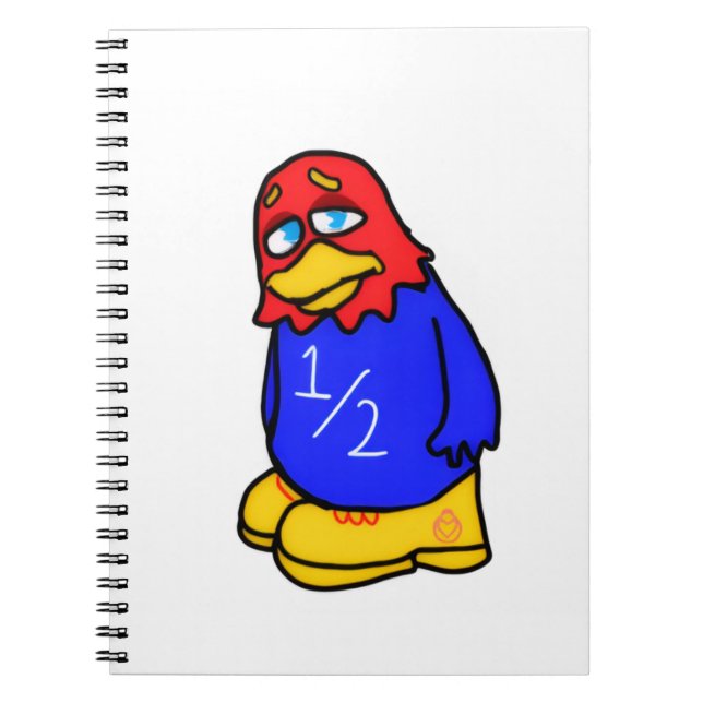 Sad Jayhawk  Anteckningsbok (Framsidan)