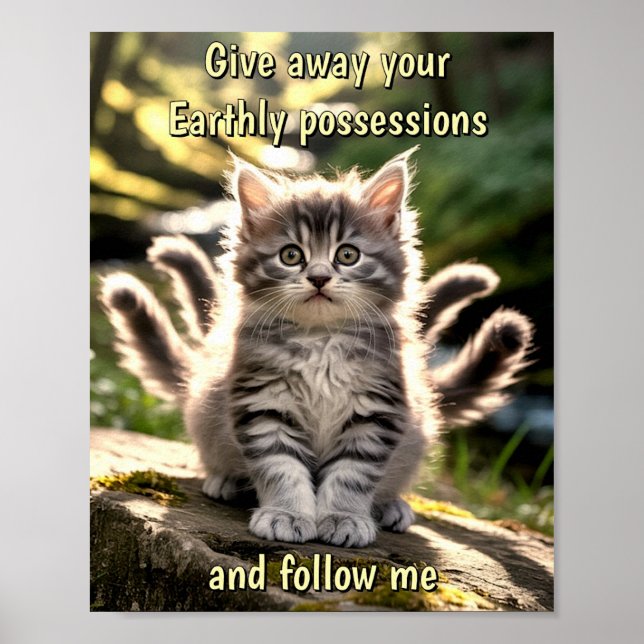 Sad & Lonely Pets Poster Print: Follow Me (Framsidan)
