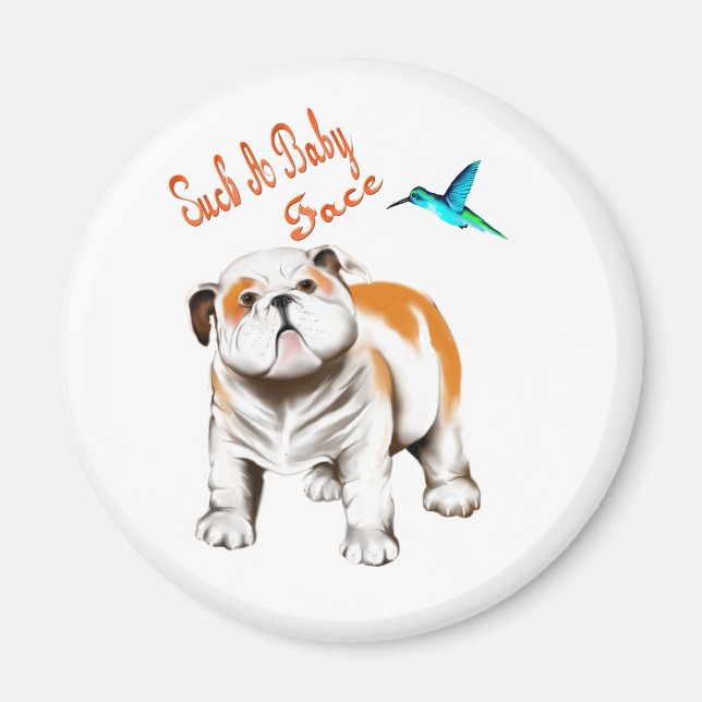 Sådan Baby Ansikte Magnet (Framsidan)