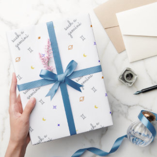 Sådan Gemini (Retro färg) Presentpapper