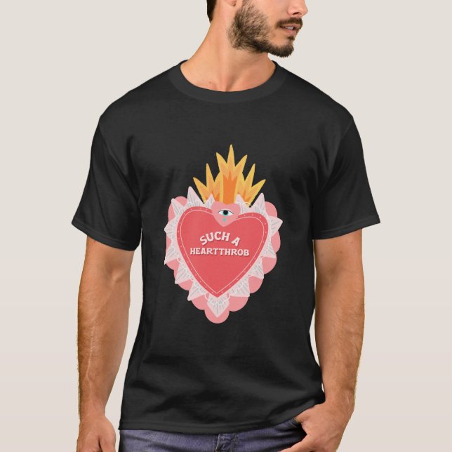 Sådan HeartThrob Kärlek T Shirt (Framsida)