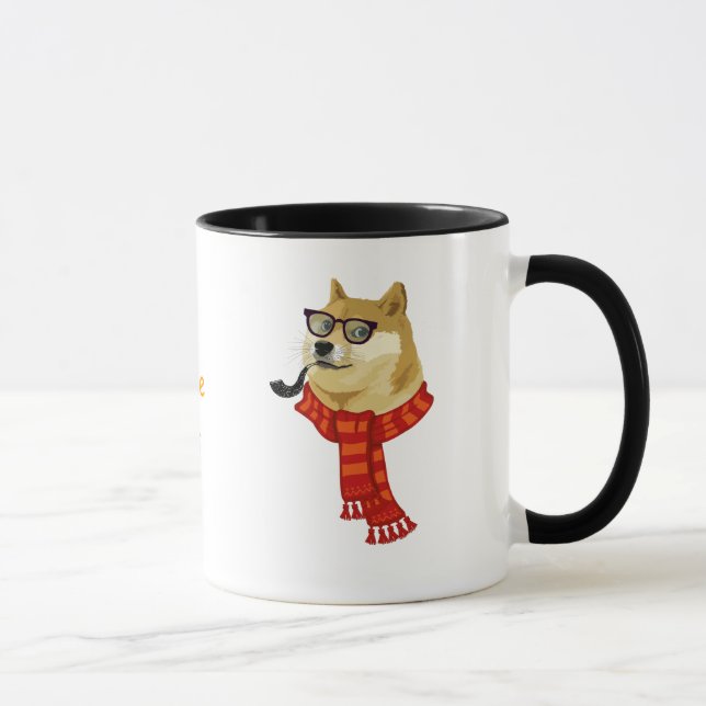 Sådan HipsterDoge Mugg (Höger)