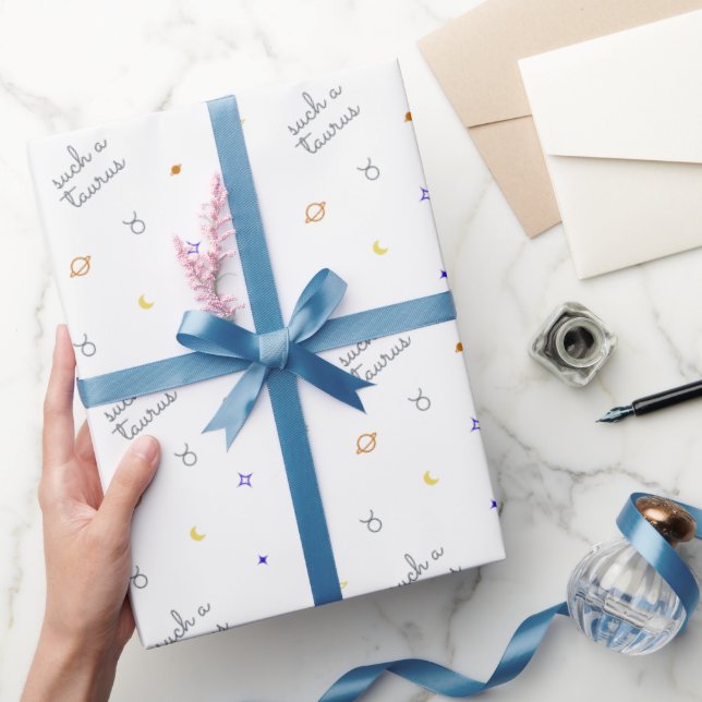 Sådan Taurus (Retro färg) Presentpapper (Gifting)