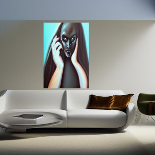 Sadans AI Art Poster