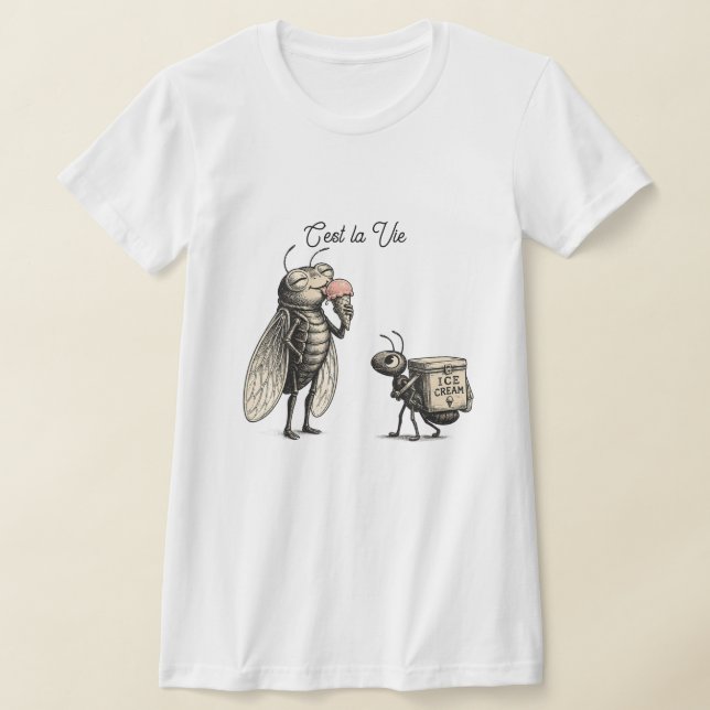 SÅDANT ÄR LIVET T SHIRT (Laydown)