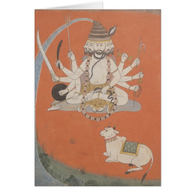 Sadashiva Rajasthan Hälsningskort (Framsidan)