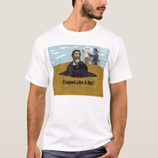 Saddam tillfångatagande tee shirt