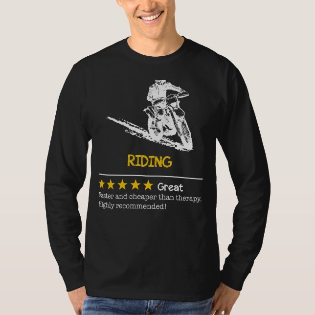 Saddla upp för glädjen: Riding - Cheaper, Faster,  T Shirt (Framsida)