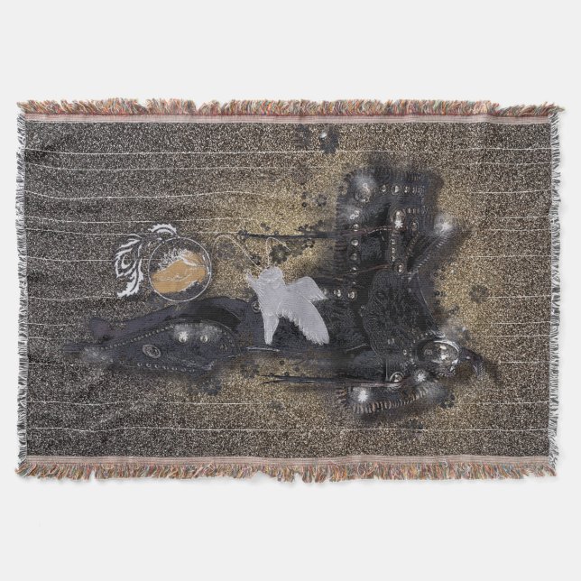 Saddle IV - Blanket / Väggdekan Filt (Framsidan)