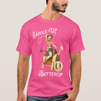 Saddle Up Butterkoppor Cowgirl Shirt Rodeo Tshirt T