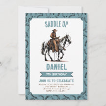 Saddle Up Cowboy Birthday