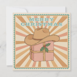 Saddle Up for Christmas Julkort