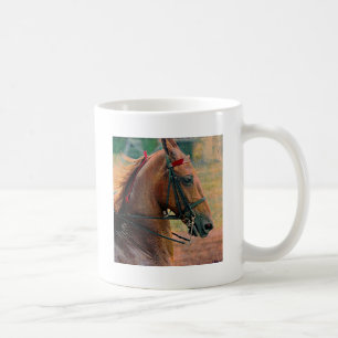 Saddleavlade Faux-målning Kaffemugg