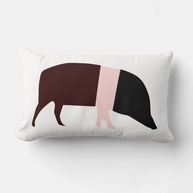 Saddleback Gris Pillow Lumbarkudde (Framsida)