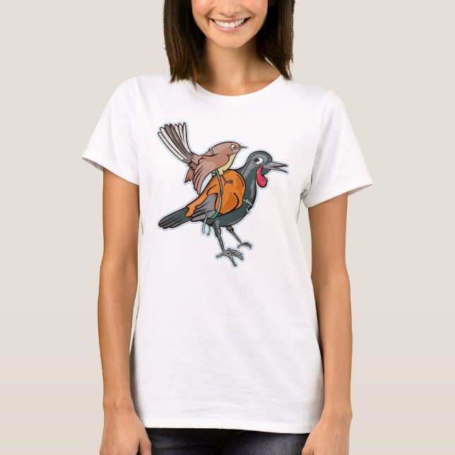 Saddleback och fantasi t shirt (Framsida)