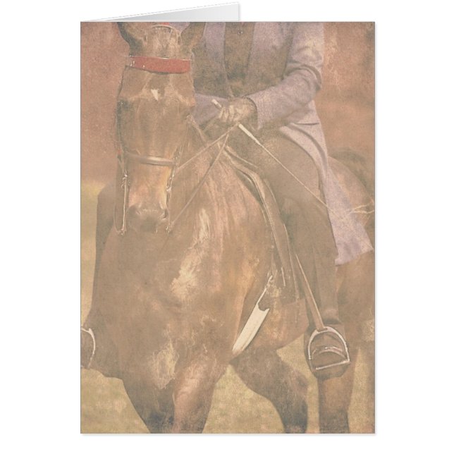 Saddleborn Dreams Hälsningskort (Framsidan)